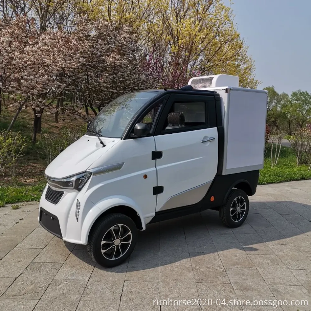 2022 EEC Certification Food Delivery Mini Electric Truck Car